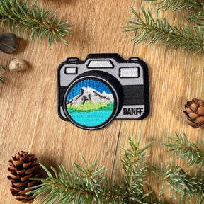 Banff Camera Embroidered Patch