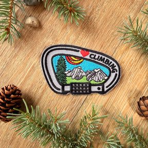 Love Climbing Embroidered Patch