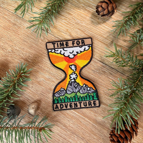 Time for Adventure Embroidered Patch