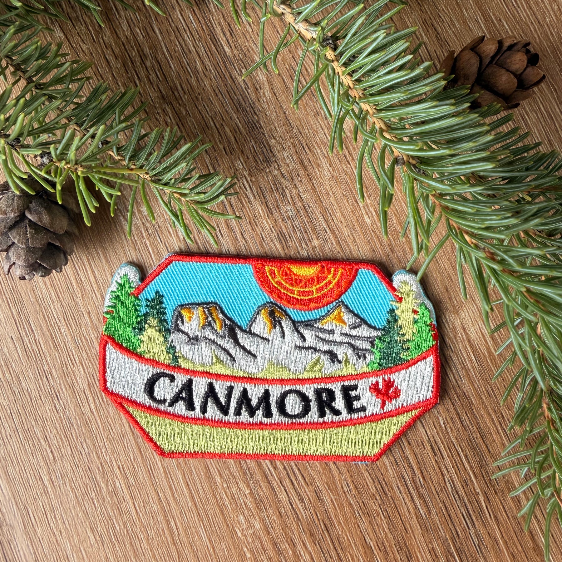 Canmore Embroidered Patch
