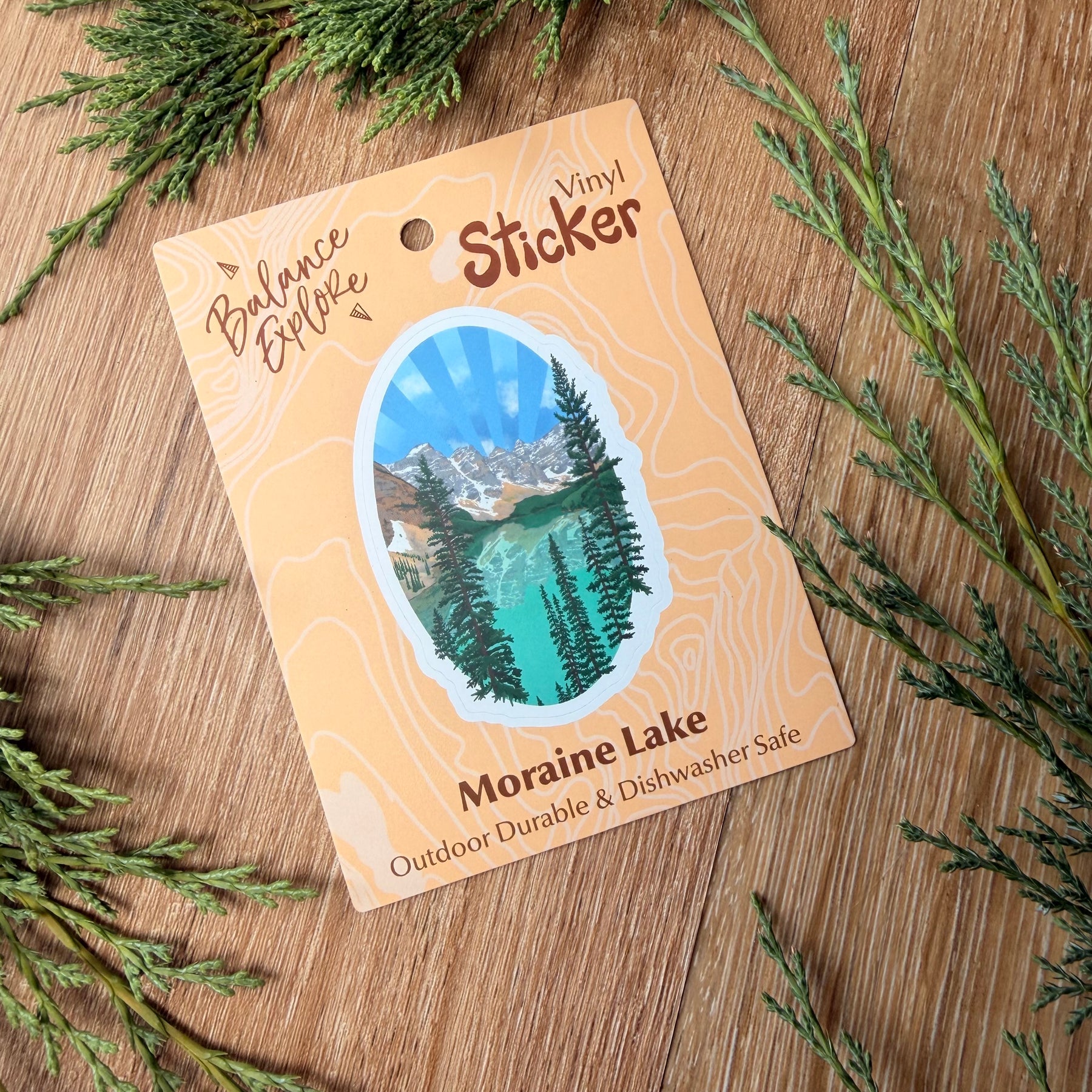 Moraine Lake Stickers