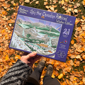 iSpy The Canadian Rockies - 500 Piece Puzzle - Winter Edition