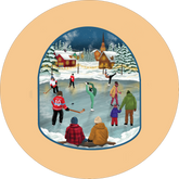 Ice Skater - Stickers