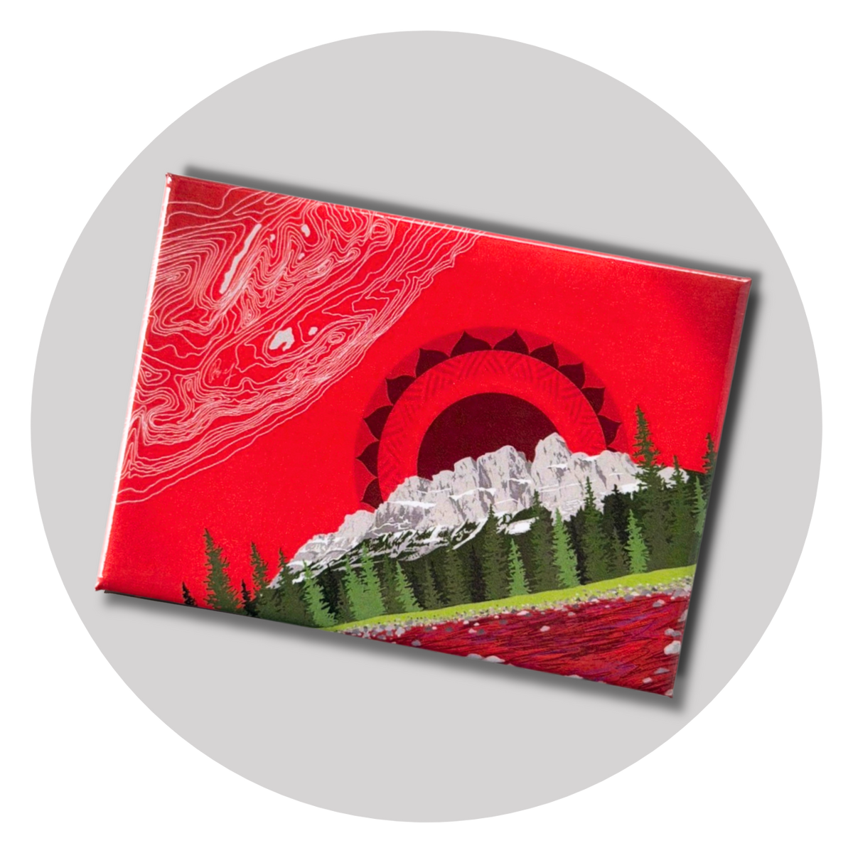 Castle Mountain Magnet