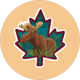 Moose Stickers