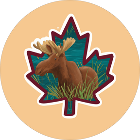 Moose Stickers