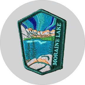 Moraine Lake Embroidered Patch