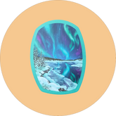 Northern Lights Sticker