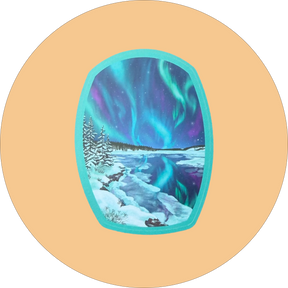 Northern Lights Sticker
