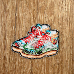 Take A Hike: Hiking Boot Embroidered patch