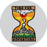 Time for Adventure Embroidered Patch