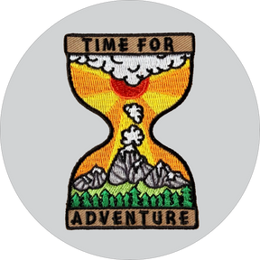 Time for Adventure Embroidered Patch