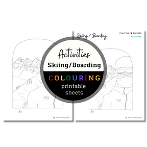 Set of 13 Activities Colouring Sheets ⌲ Printable