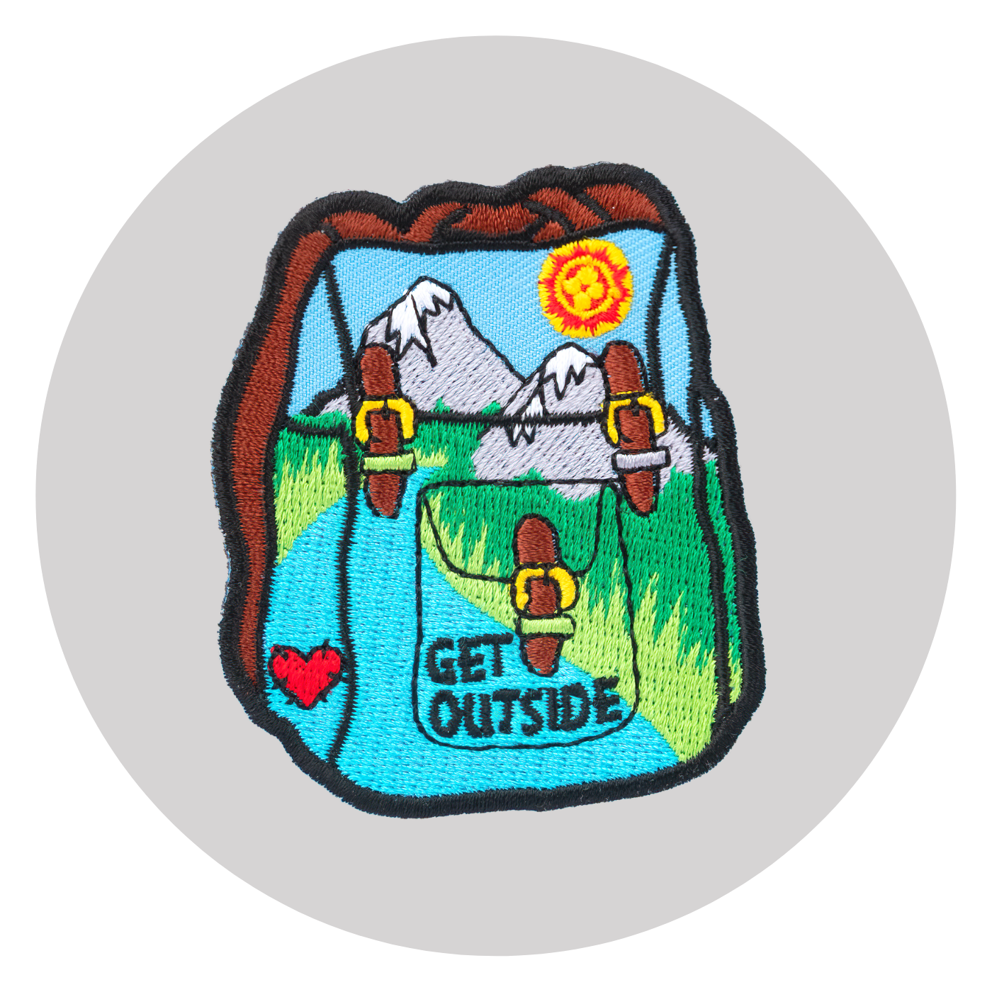 Backpack Patch: Get Outside