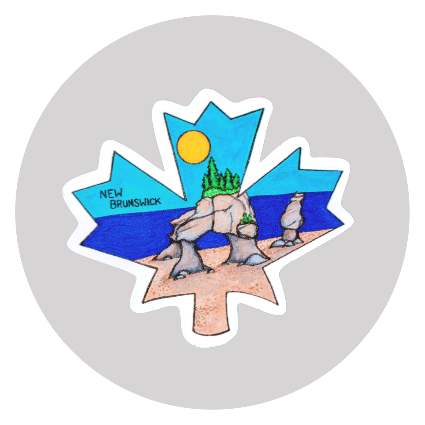 Your Choice: Explore Canada Stickers ⌲ Small 2" x 2"