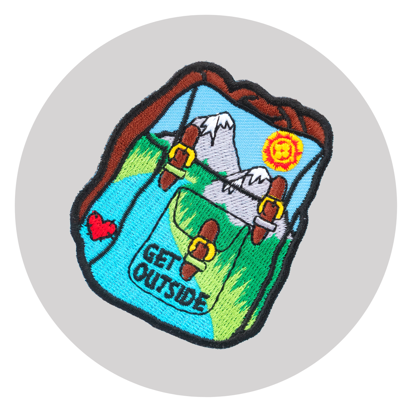 Backpack Patch: Get Outside