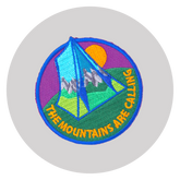 Camping Patch: Mountains Are Calling