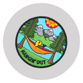 Hangin' Out Patch