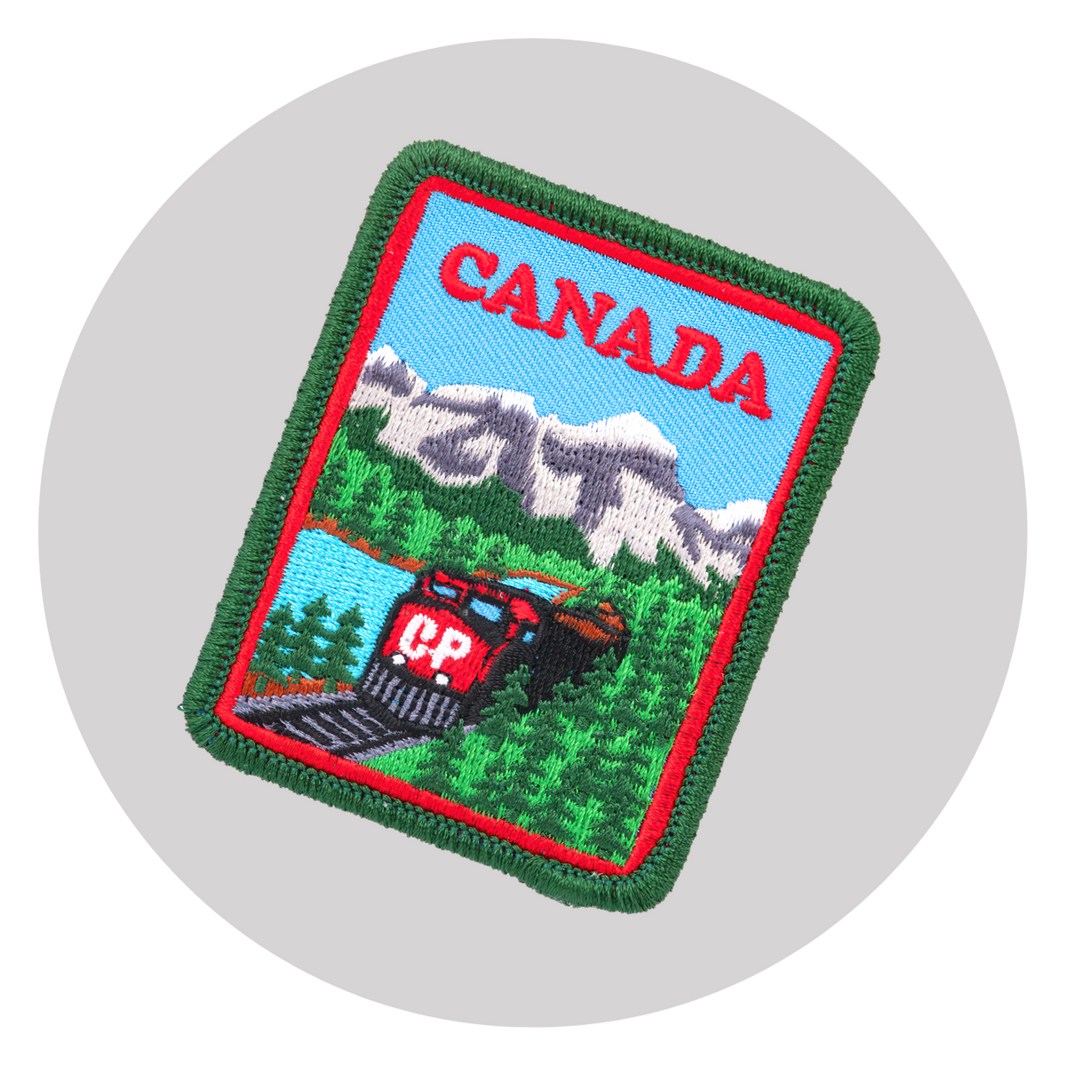 Canada Train Patch