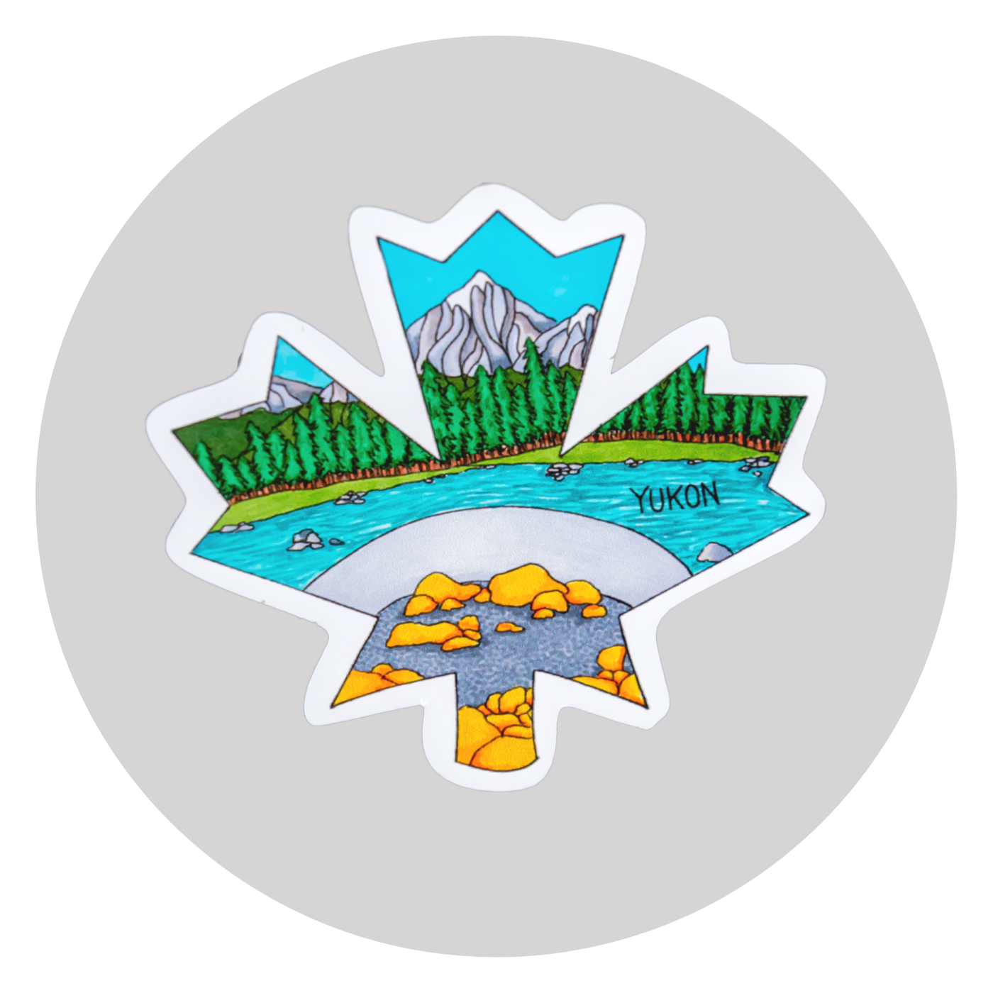 Your Choice: Explore Canada Stickers ⌲ Small 2" x 2"