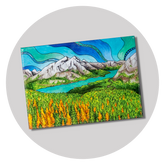 Kananaskis Country Magnet: Larches