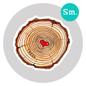 Love Trees Sticker ⌲ Small 2.25"x2.25"