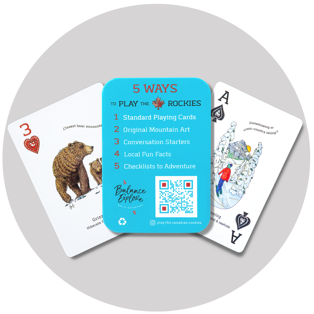 Playing Cards - Play the Canadian Rockies