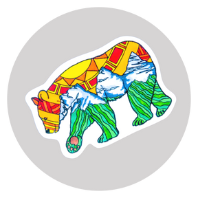 Three Sisters Bear Sticker  ⌲ Small 2"x1.75"