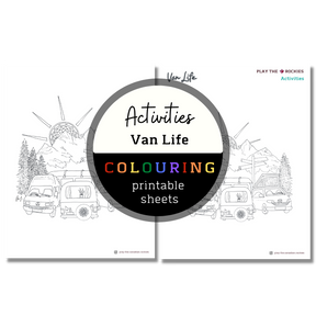 Set of 13 Activities Colouring Sheets ⌲ Printable