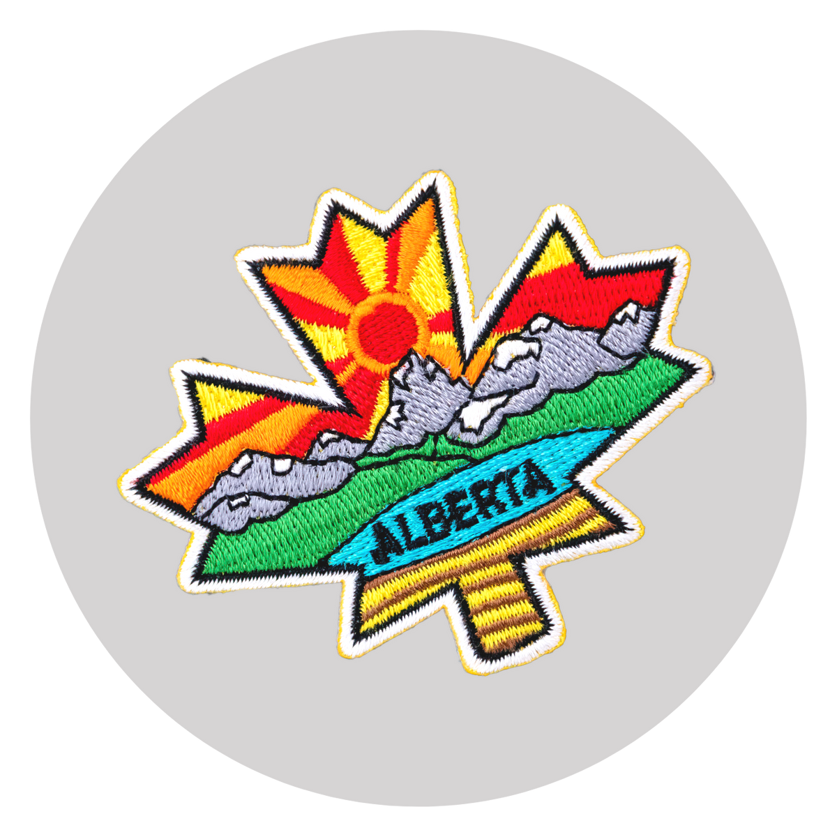 Alberta Maple Leaf Patch