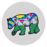 Three Sisters Bear Patch: Aurora Sky  ⌲ LIMITED EDITION