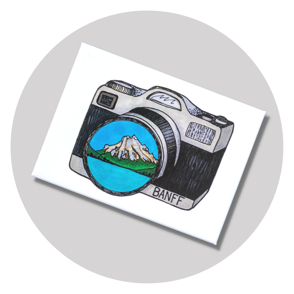 Banff Camera Magnet