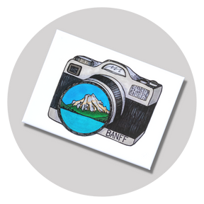 Banff Camera Magnet