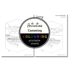 Set of 13 Activities Colouring Sheets ⌲ Printable