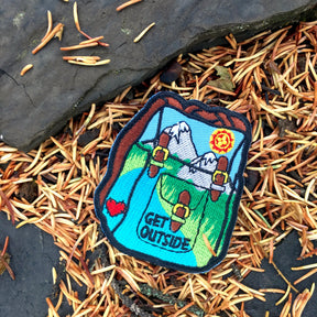 Set of 3: Love The Outdoors Patches
