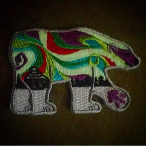 Aurora Polar Bear Patch: Glow in the Dark  ⌲ LIMITED EDITION