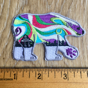 Aurora Polar Bear Patch: Glow in the Dark  ⌲ LIMITED EDITION