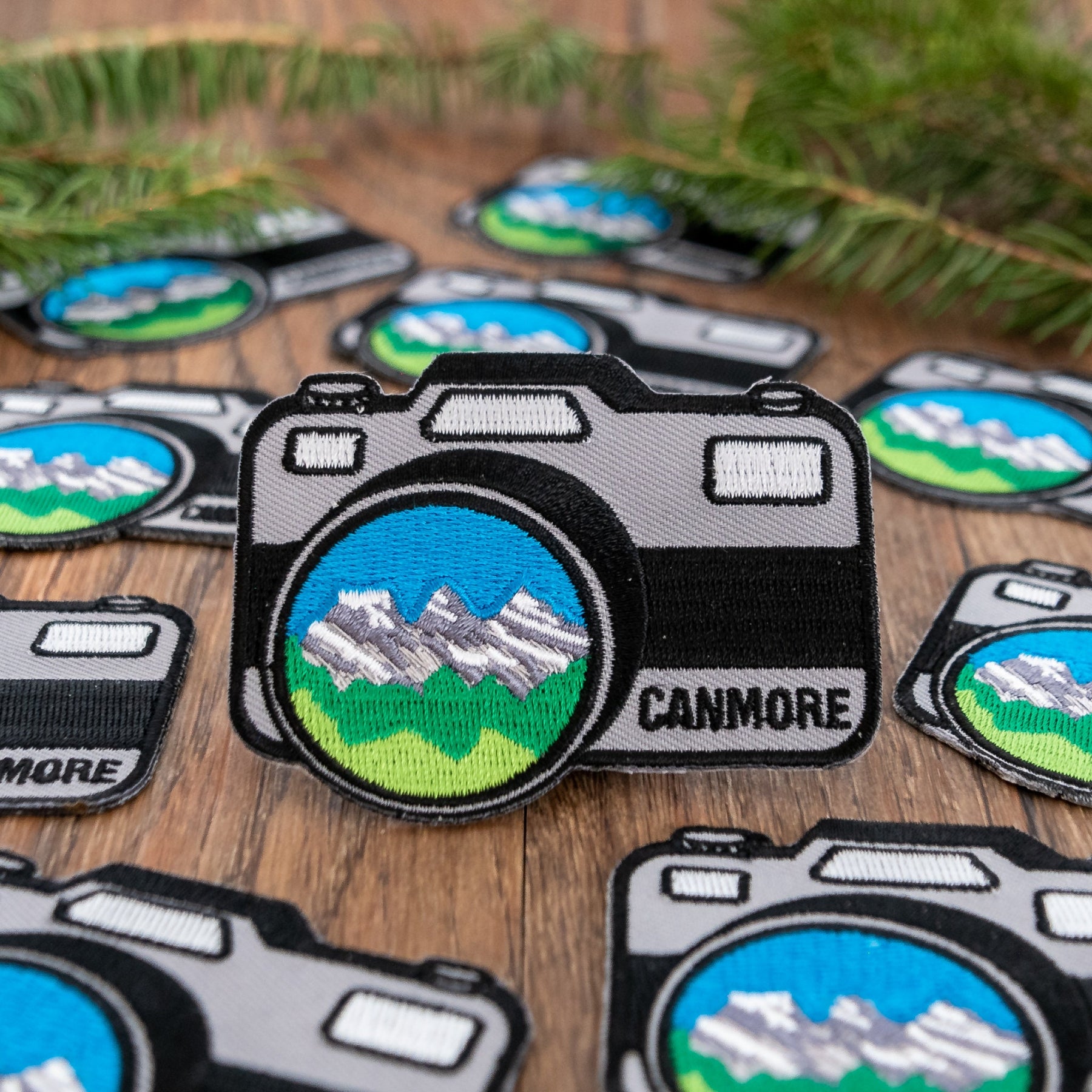 Set of 3: Love Canmore Patches