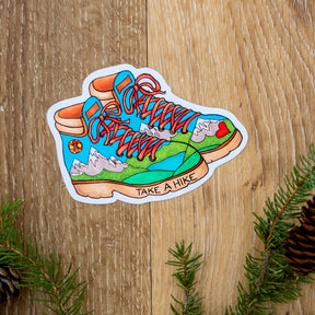 Take a Hike Sticker ⌲ Medium 4.25"x3.75"