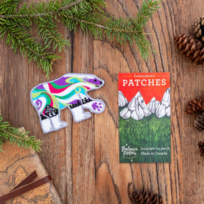 Aurora Polar Bear Patch: Glow in the Dark  ⌲ LIMITED EDITION