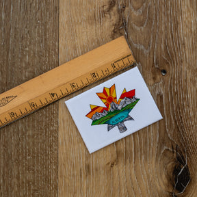 Alberta Maple Leaf Magnet