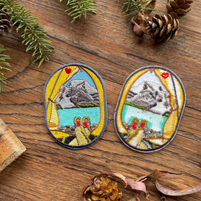 Love Camping Patch: Berg Lake