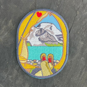 Love Camping Patch: Berg Lake
