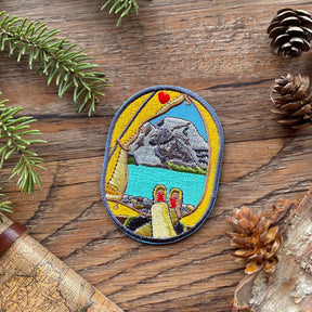 Love Camping Patch: Berg Lake