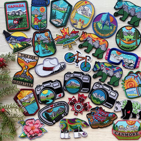 Love Camping Patch: Berg Lake